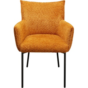 Chaise à accoudoirs SELMA Kare Design orange