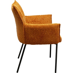 Chaise à accoudoirs SELMA Kare Design orange