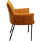 Chaise à accoudoirs SELMA Kare Design orange