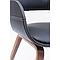 Chaise accoudoirs COSTA Kare Design brun noyer