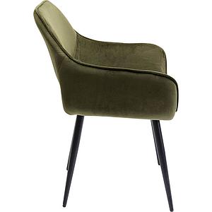 Chaise accoudoirs SAN FRANCISCO Kare Design vert foncé