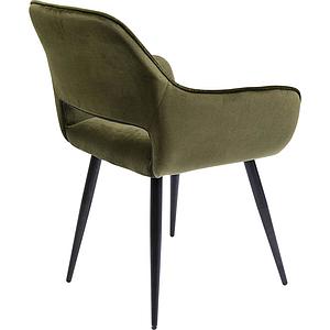 Chaise accoudoirs SAN FRANCISCO Kare Design vert foncé