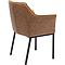 Chaise accoudoirs THINKTANK Kare Design marron