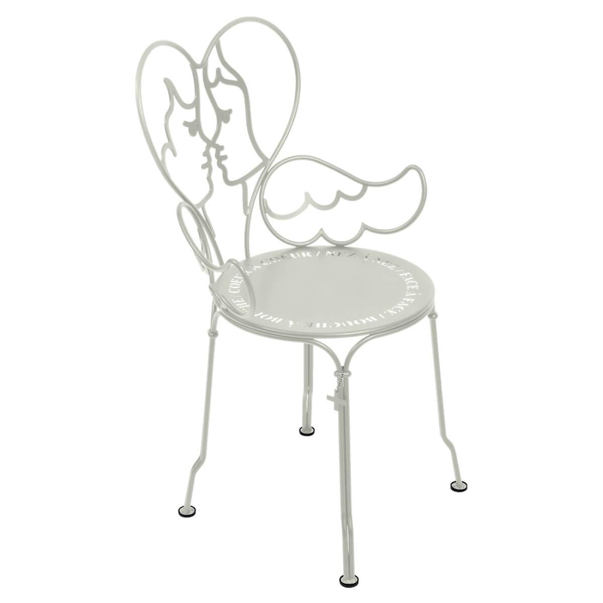 Chaise ANGE Fermob gris argile