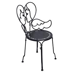 Chaise ANGE Fermob gris carbone