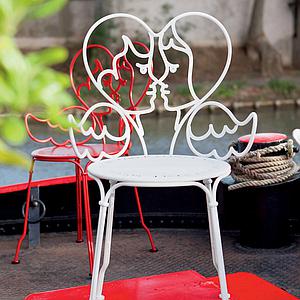 Chaise ANGE Fermob rouge piment