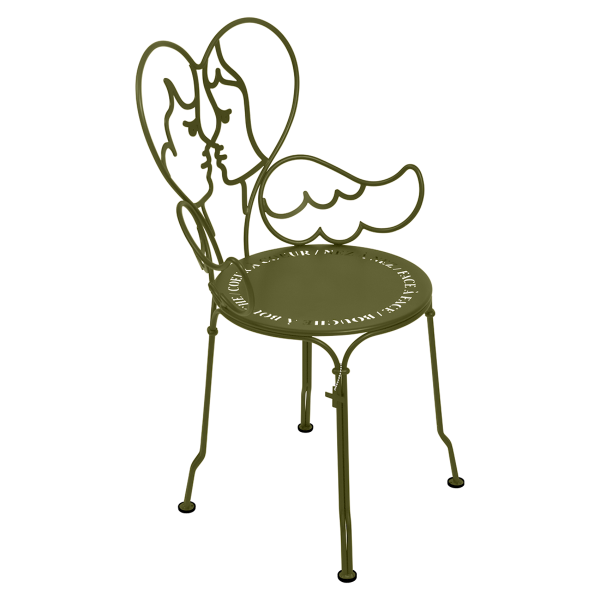 Chaise ANGE Fermob vert pesto