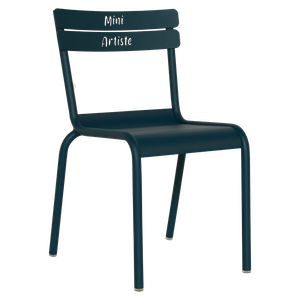 Chaise artiste LUXEMBOURG KID Fermob bleu acapulco