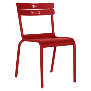 Chaise artiste LUXEMBOURG KID Fermob piment