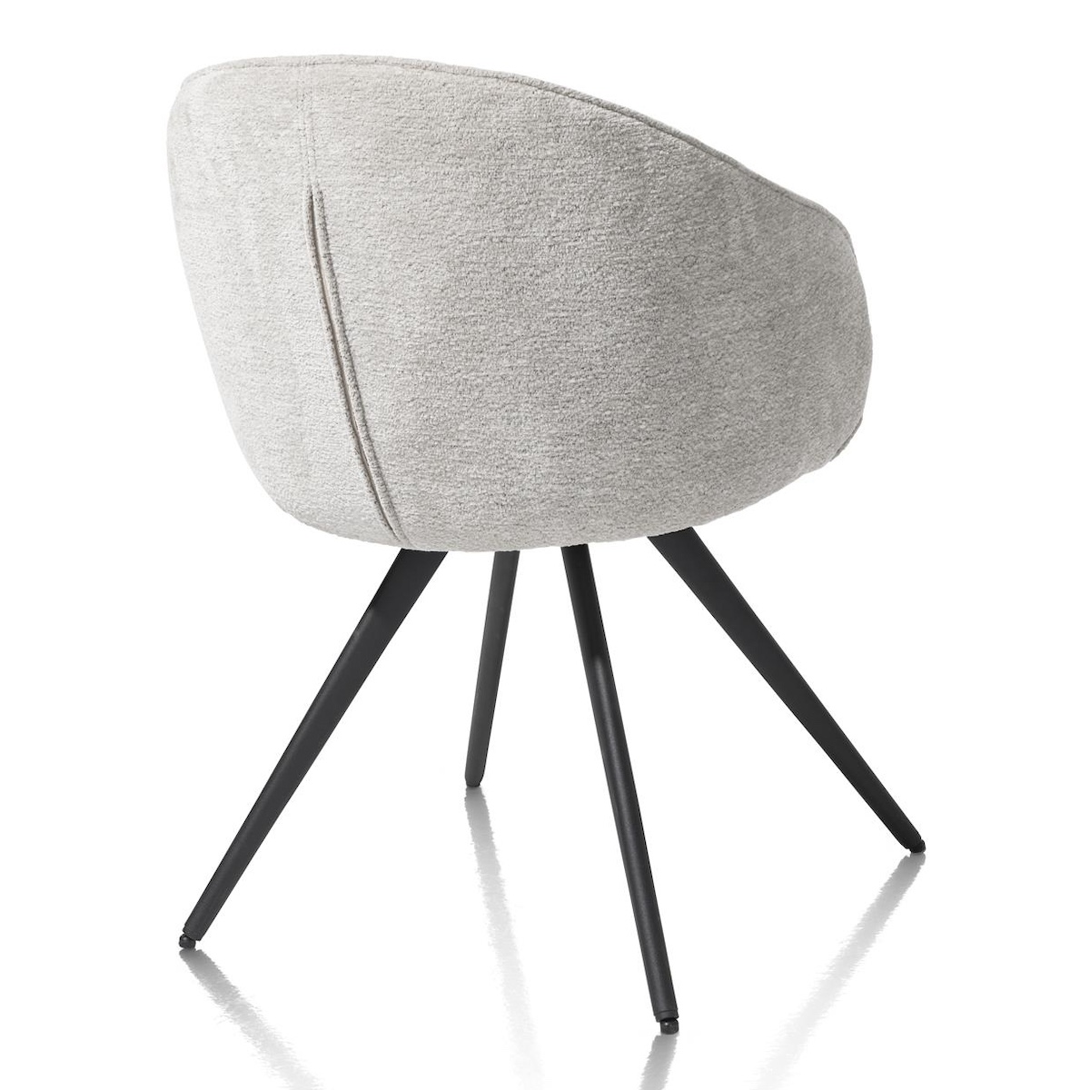 Chaise avec accoudoir OWEN Xooon pivotante, combi Calabria/Enzo Caillou