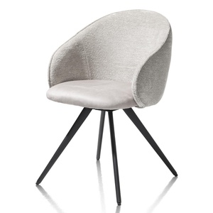 Chaise avec accoudoir OWEN Xooon pivotante, combi Calabria/Enzo Caillou