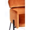 Chaise avec accoudoirs ALEXIA Kare Design velours orange