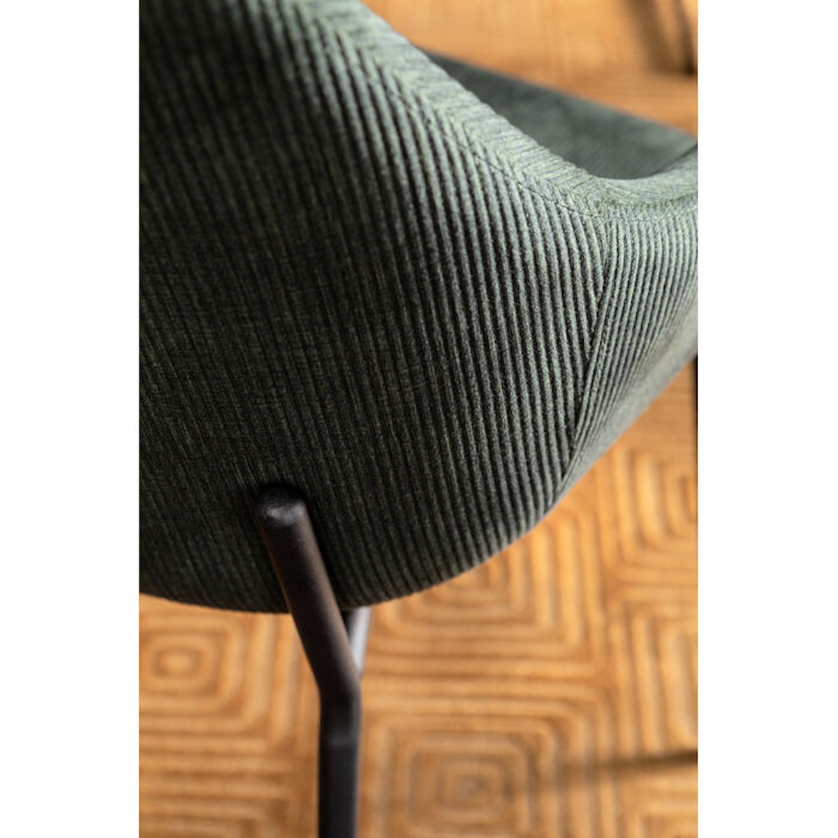 Chaise avec accoudoirs AVIGNON Kare Design vert