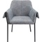 Chaise avec accoudoirs BESS Kare Design Grey Flitter
