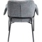 Chaise avec accoudoirs BESS Kare Design Grey Flitter