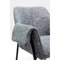 Chaise avec accoudoirs BESS Kare Design Grey Flitter