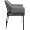 Chaise avec accoudoirs BESS Kare Design gris