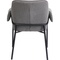 Chaise avec accoudoirs BESS Kare Design gris