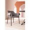 Chaise avec accoudoirs BESS Kare Design gris