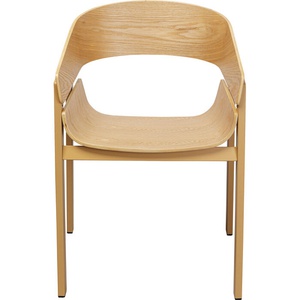 Chaise avec accoudoirs BIARRITZ Kare Design nature