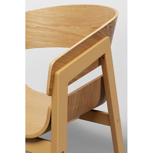 Chaise avec accoudoirs BIARRITZ Kare Design nature