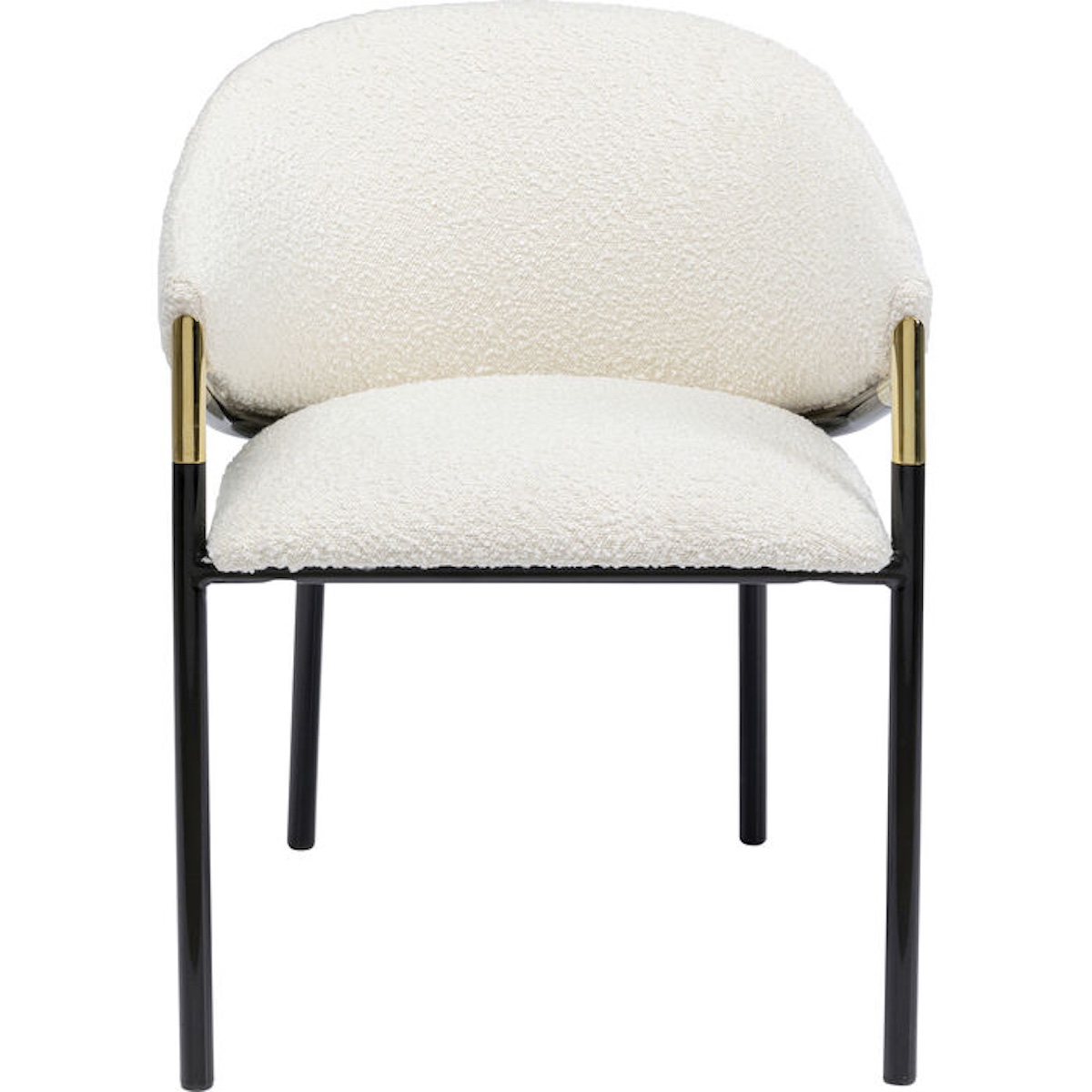 Chaise avec accoudoirs BOULEVARD Kare Design blanc