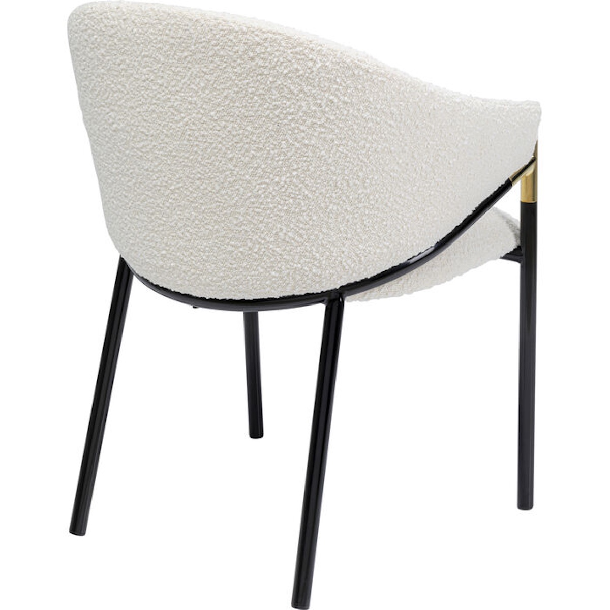 Chaise avec accoudoirs BOULEVARD Kare Design blanc