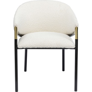 Chaise avec accoudoirs BOULEVARD Kare Design blanc