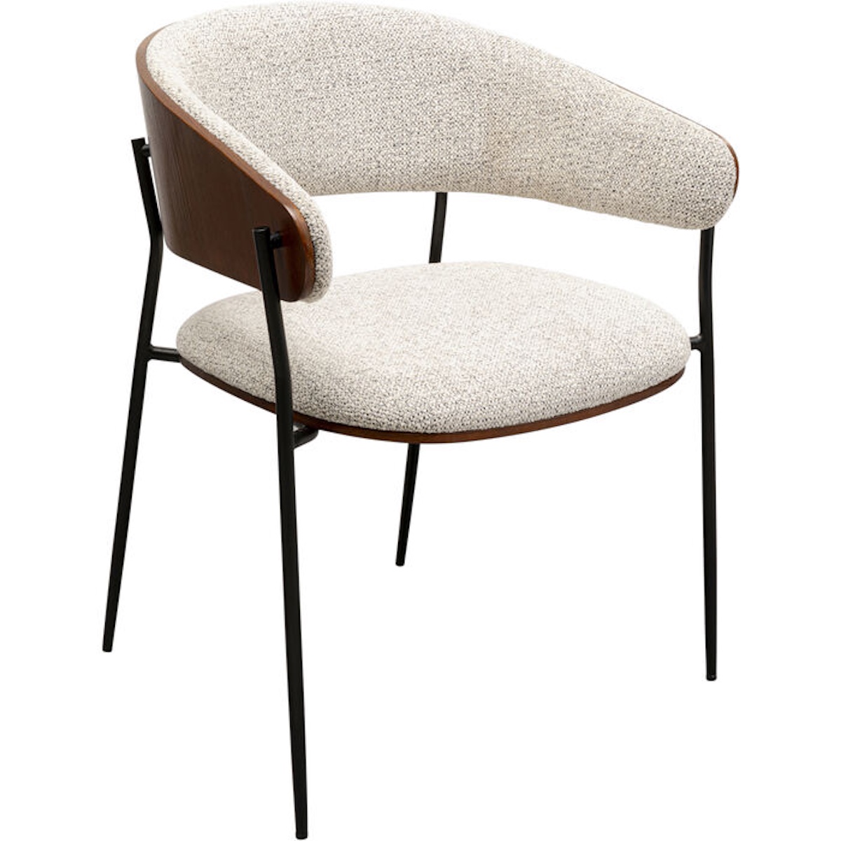 Chaise avec accoudoirs CINDY Kare Design