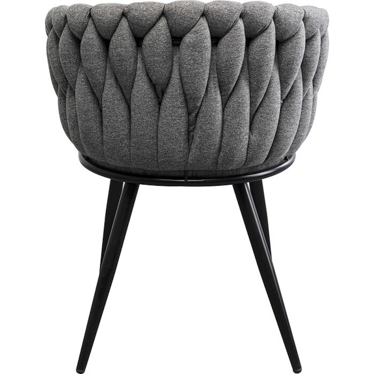 Chaise avec accoudoirs DEAN Kare Design gris