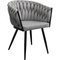 Chaise avec accoudoirs DEAN Kare Design gris