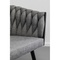 Chaise avec accoudoirs DEAN Kare Design gris