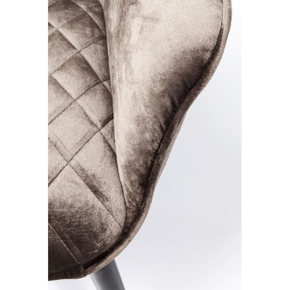 Chaise avec accoudoirs DREAM Kare Design marron
