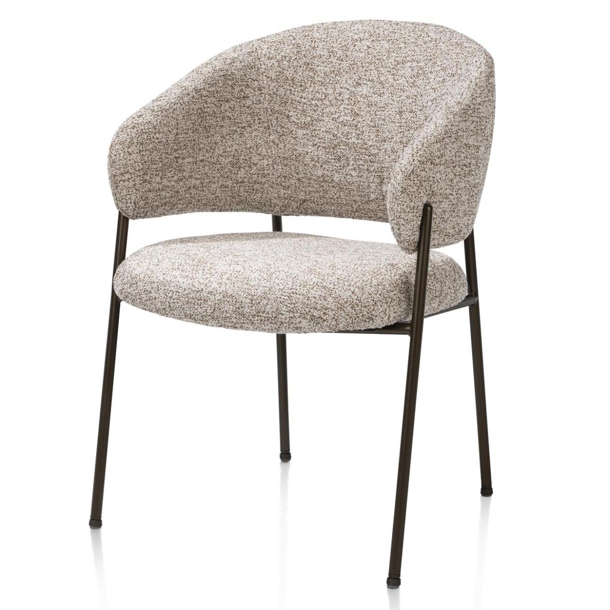 Chaise avec accoudoirs GAVIN Henders & Hazel Cuivre