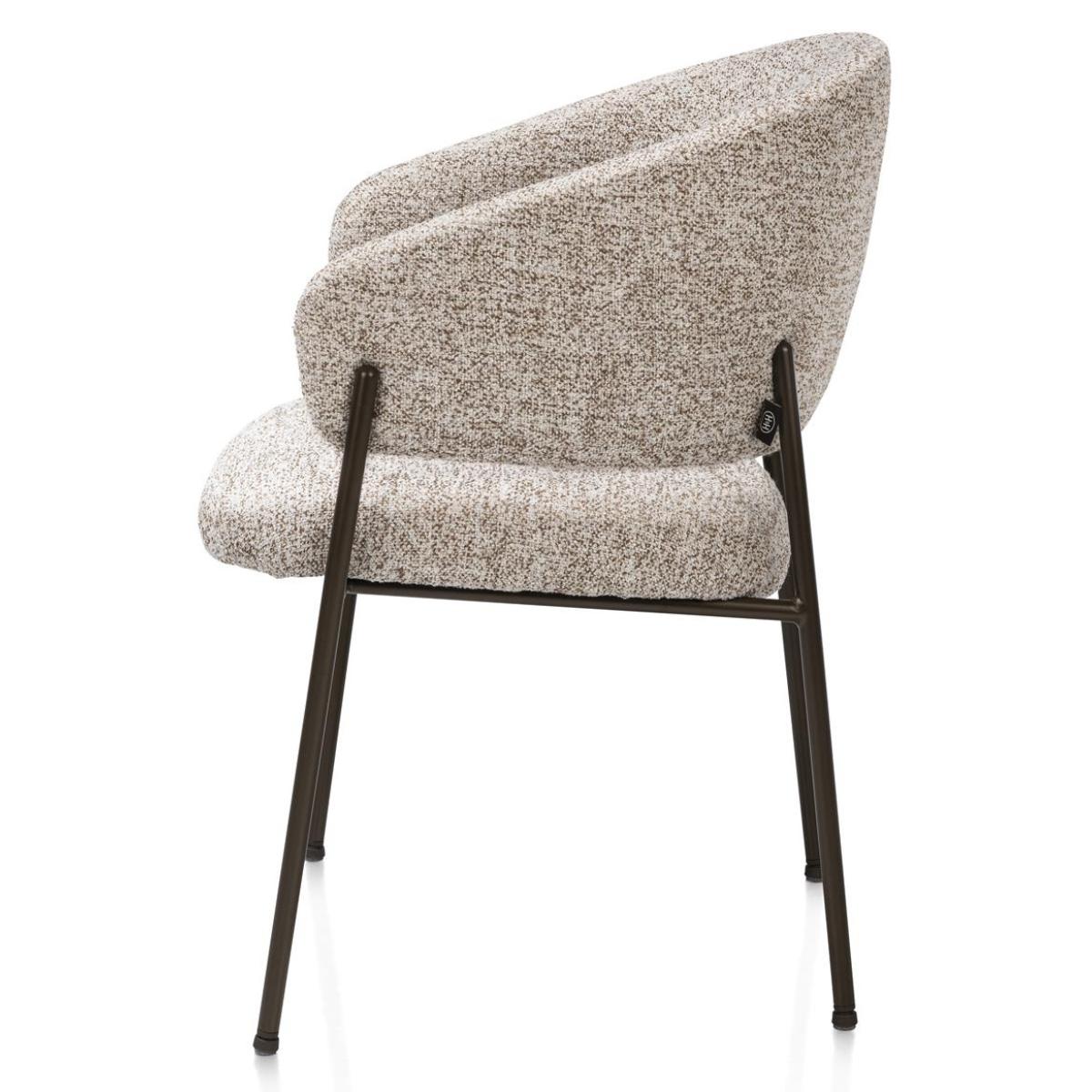 Chaise avec accoudoirs GAVIN Henders & Hazel Cuivre