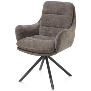 Chaise avec accoudoirs MIA Henders & Hazel brun