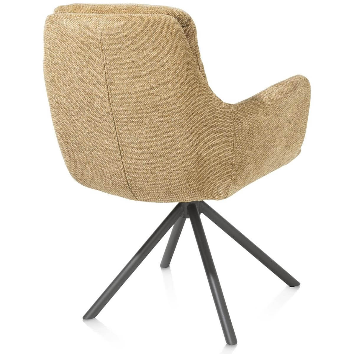 Chaise avec accoudoirs MIA Henders & Hazel ocre