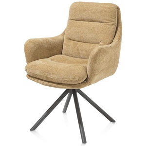 Chaise avec accoudoirs MIA Henders & Hazel ocre