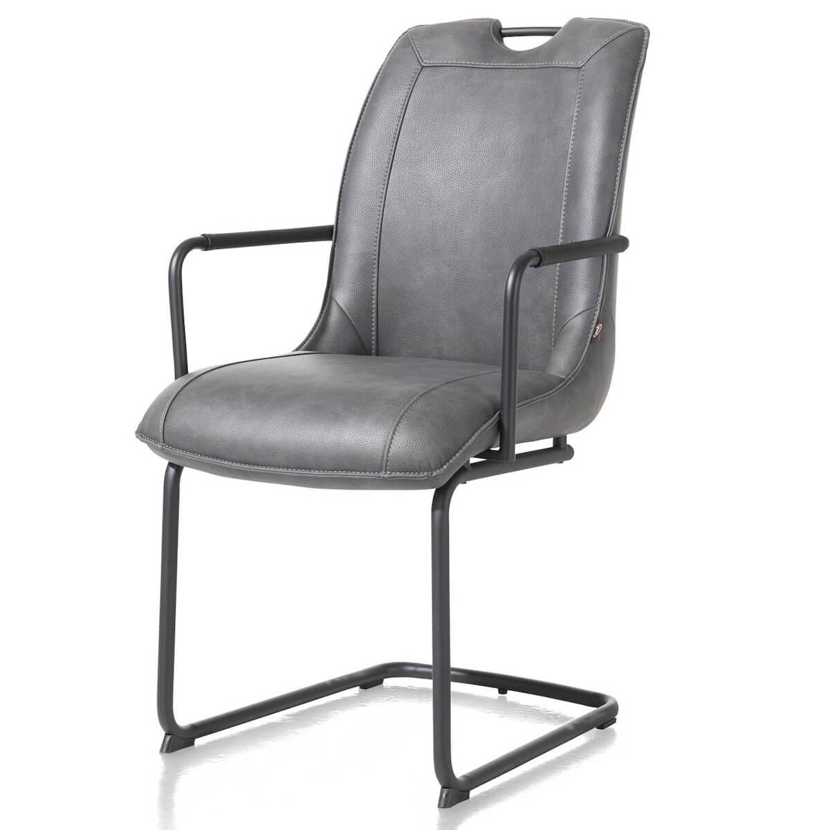 Chaise avec accoudoirs MICHIEL Henders & Hazel Anthracite