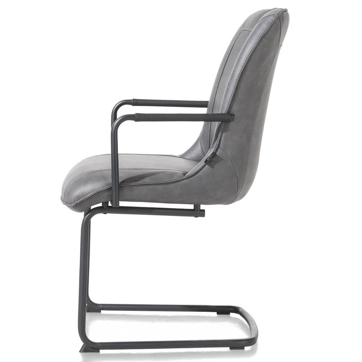 Chaise avec accoudoirs MICHIEL Henders & Hazel Anthracite