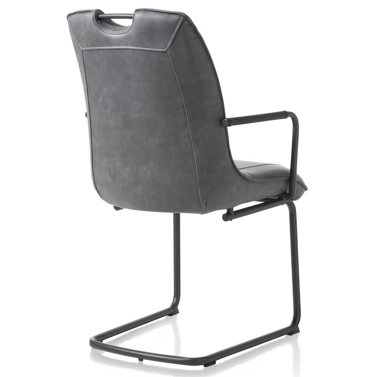 Chaise avec accoudoirs MICHIEL Henders & Hazel Anthracite