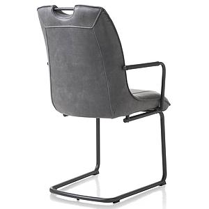 Chaise avec accoudoirs MICHIEL Henders & Hazel Anthracite