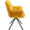 Chaise avec accoudoirs MILA Kare Design jaune