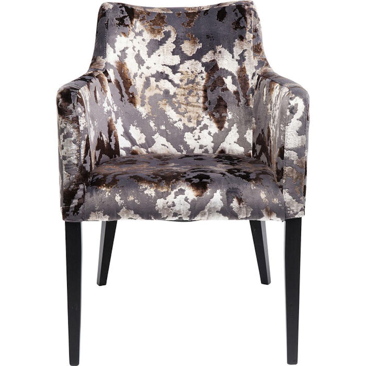 Chaise avec accoudoirs MODE SUBLIME Kare Design Dark Brown