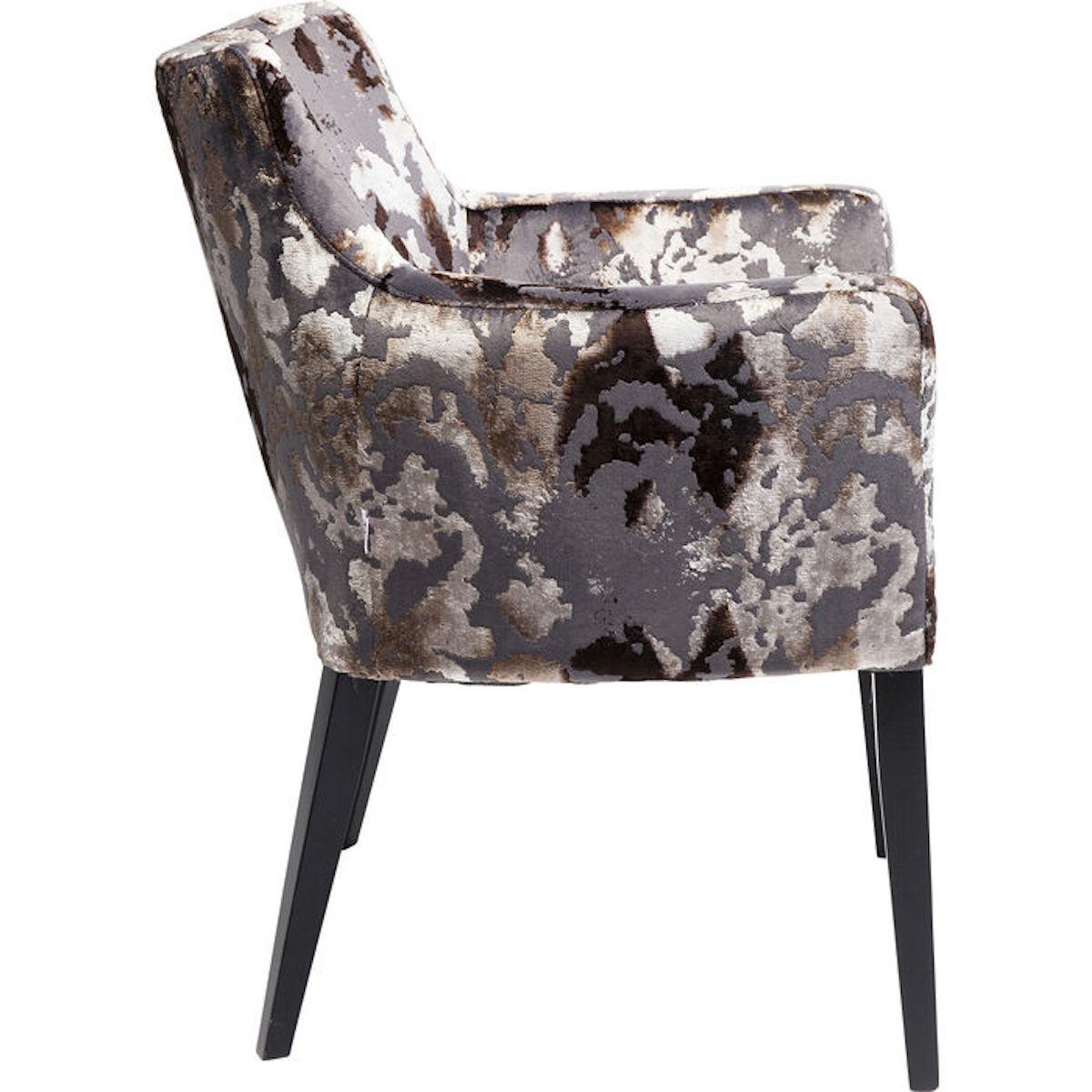 Chaise avec accoudoirs MODE SUBLIME Kare Design Dark Brown