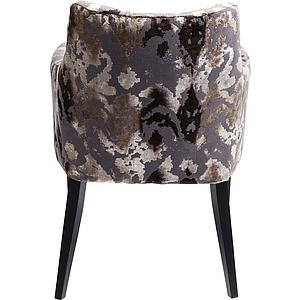Chaise avec accoudoirs MODE SUBLIME Kare Design Dark Brown