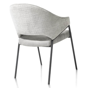 Chaise avec accoudoirs NOLAN Xooon Ice Grey