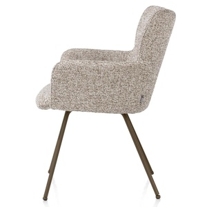 Chaise avec accoudoirs SAGE Xooon Luton Crème