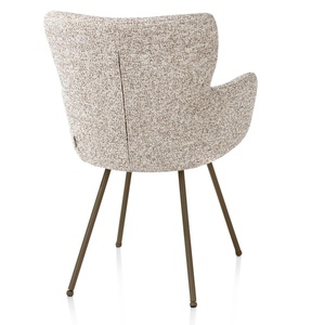 Chaise avec accoudoirs SAGE Xooon Luton Crème