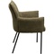 Chaise avec accoudoirs SELMA Kare Design vert olive